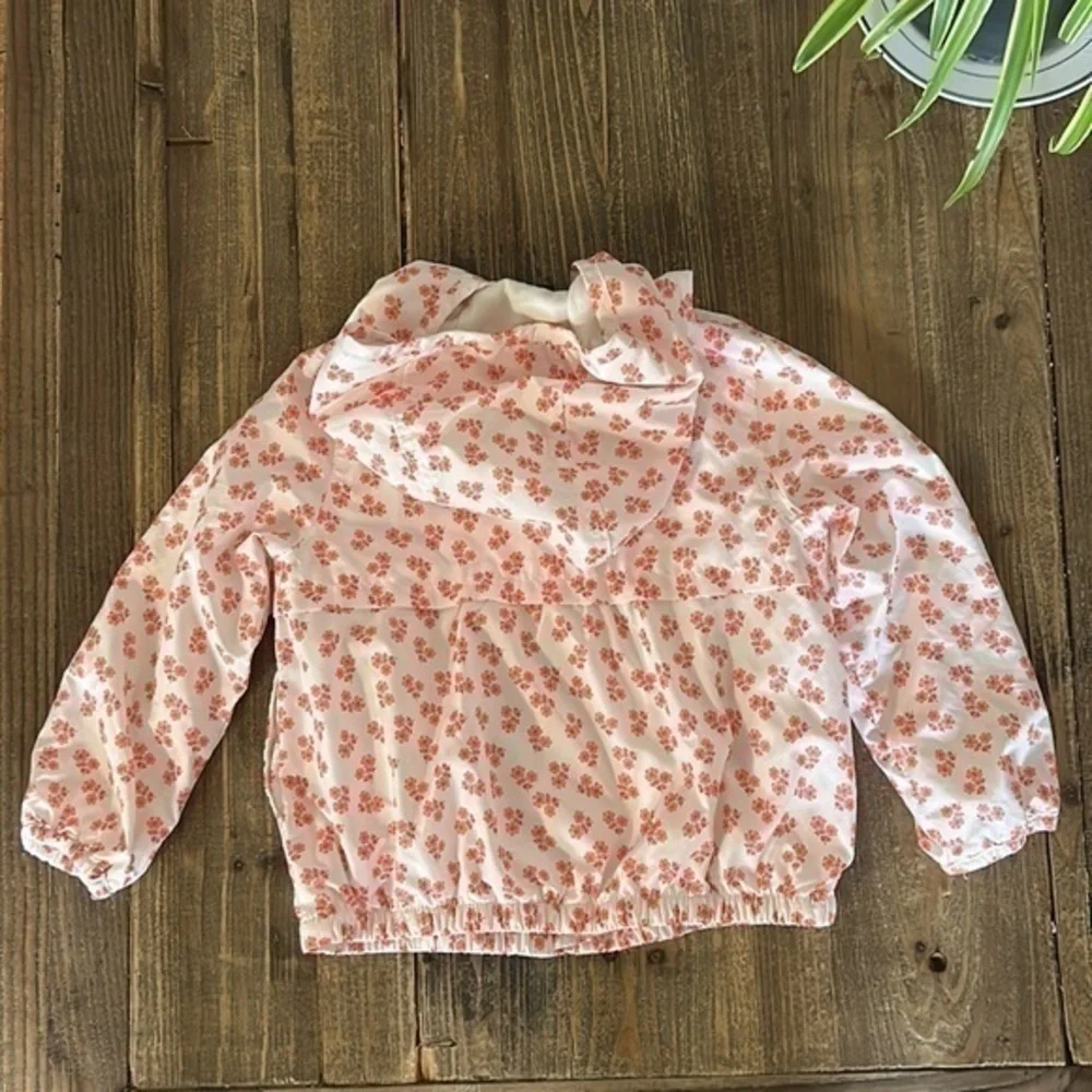 Mini Gap Wind Breaker Floral Design Size 3T
